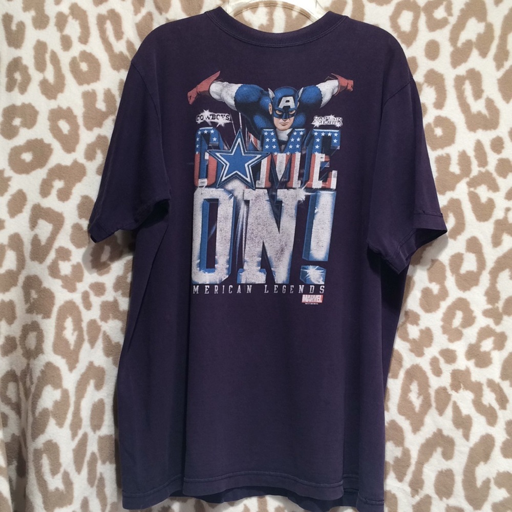 Cowboys Captain America  s/s T-shirt (566)